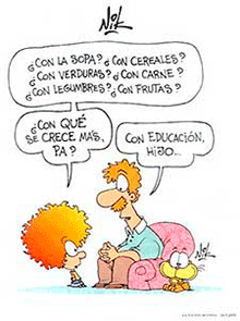 ¿Cómo se crece más? Con educación